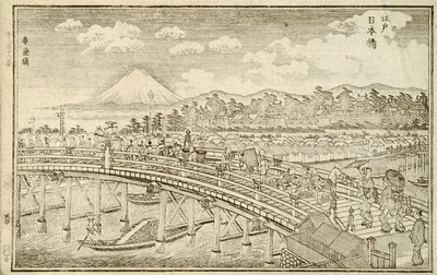Libro de Vistas de Edo, p.14 de Okada Shuntosai