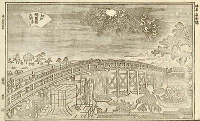 Libro de Vistas de Edo, p.25 de Okada Shuntosai