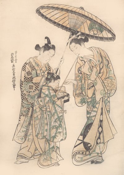 Dos figuras de Okumura Masanobu