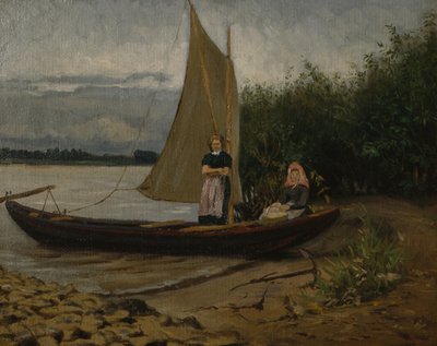 Desde Alemania (óleo sobre lienzo) de Olaf Isaachsen