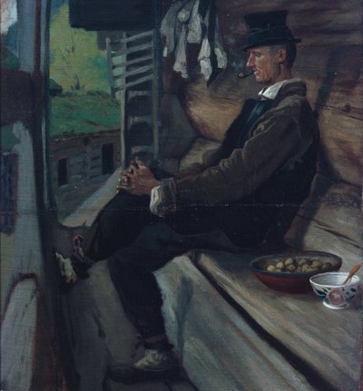 Sin título (óleo sobre lienzo) de Olaf Isaachsen