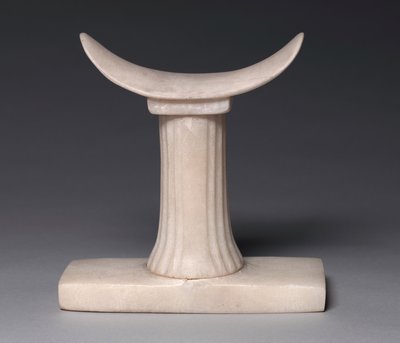 Reposacabezas de Irut, 5ª o 6ª Dinastía, circa 2454-2140 a.C. de Old Kingdom Egyptian