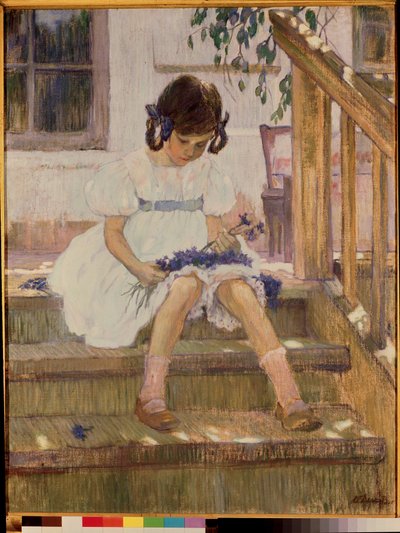La niña de los arándanos de Olga Lyudvigovna Della Vos Kardovskaya