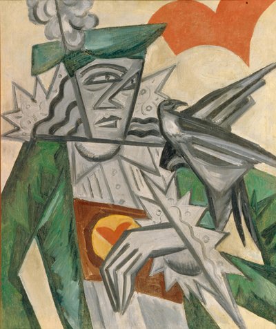 Jack de Corazones, 1913-1914 de Olga Rozanova