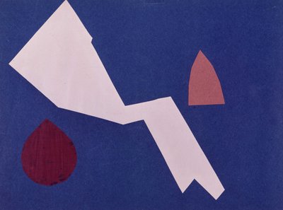Guerra Universal Collage de Olga Rosanova, enero de 1916 de Olga Wladimirowna  Rosanowa