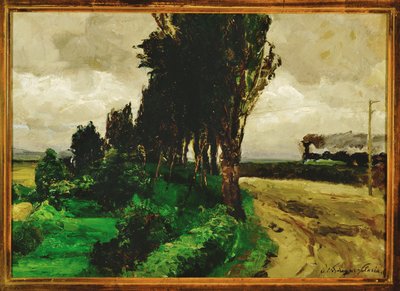 El ferrocarril en el paisaje - El ferrocarril en un paisaje ... de Olga Wisinger Florian