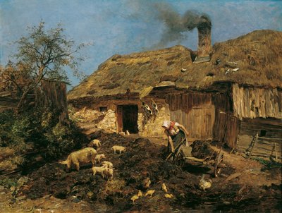 trabajar en la granja de Olga Wisinger Florian