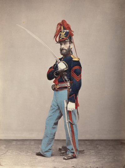 Artillería ligera, Sargento Mayor, 1866 de Oliver H. Willard.