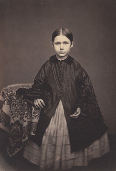 Retrato de niña,c. 1857 (foto) de Oliver H. Willard