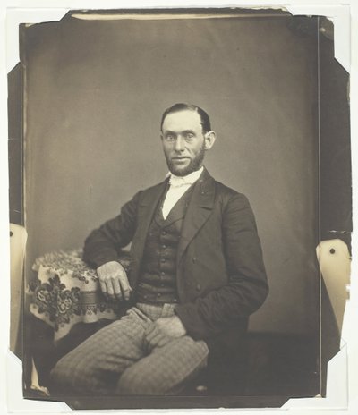 Sin título [retrato de un hombre con barba] de Oliver H. Willard