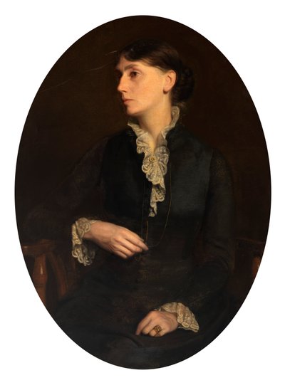 Retrato de Fidelia Bridges, s.f. de Oliver Ingraham Lay