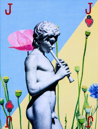 Fante, 2019 (técnica mixta sobre lienzo) de Olivia Gozzano