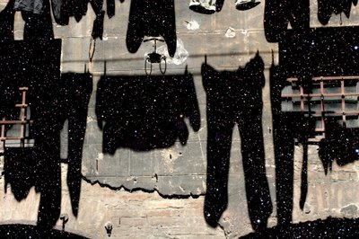 Pantalones toscanos, 2005 (Técnica mixta digital) de Olivia Gozzano