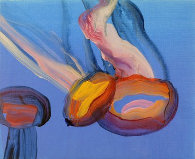 Méduses 11, 2013 (acrílico sobre lienzo) de Olivier Morel