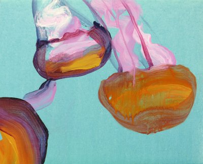Méduses 12, 2013 (acrílico sobre lienzo) de Olivier Morel