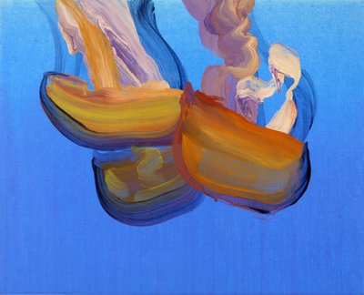 Méduses 6, 2013 (acrílico sobre lienzo) de Olivier Morel