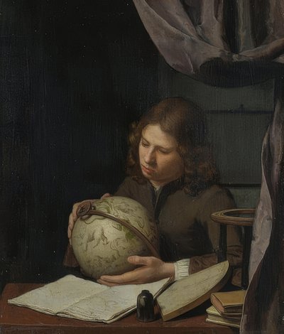 Un joven astrónomo de Olivier van Deuren