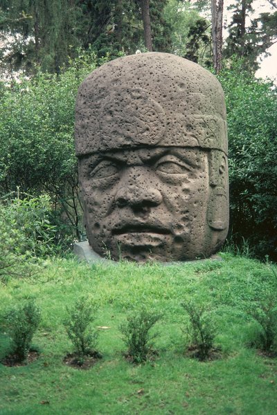Cabeza colosal de Olmec