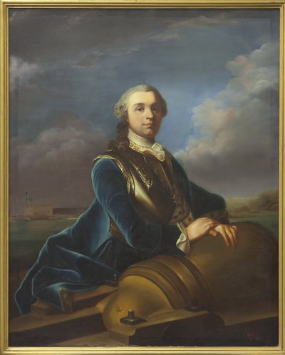 Retrato de Augustin Ehrensvärd (1710-1772) de Olof Arenius
