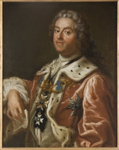 Retrato de Carl Gustaf Tessin de Olof Arenius