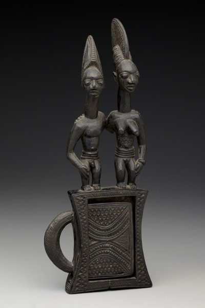 Estuche de espejo, antes de 1938 de Olowe of Ise