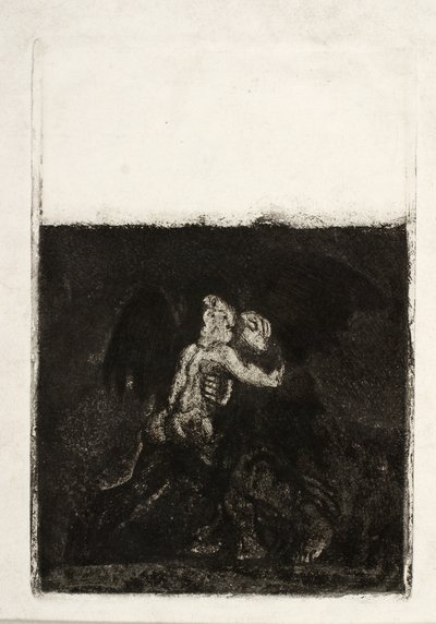 La lucha de Jacob con el ángel de Oluf Hartmann