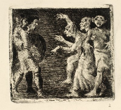 Macbeth y las brujas de Oluf Hartmann