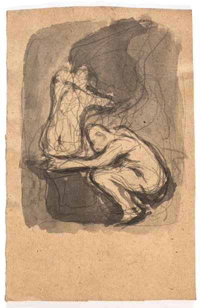 Estudio para "Dédalo e Ícaro" de Oluf Hartmann