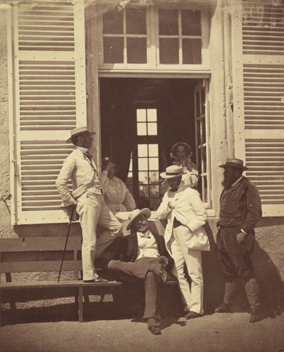 Algunos familiares de Louis Robert, ca. 1860 de Olympe Aguado