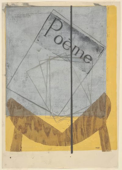 Composición n.º 2: carácter de Onchi Kôshirô