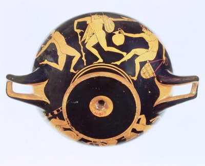 Kylix de figuras rojas ático, 500-480 a.C. de Onesimos Painter