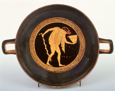 Kylix de figuras rojas ático, 500-480 a.C. de Onesimos Painter