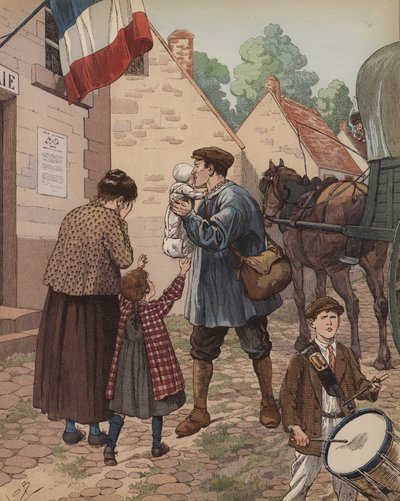 2 de agosto de 1914 de Onfray de Breville Job