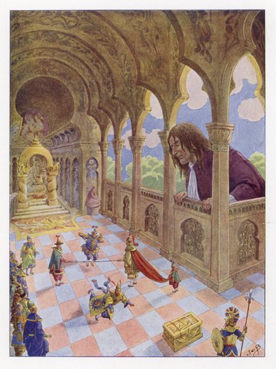Ilustración para Los viajes de Gulliver de Onfray de Breville Job