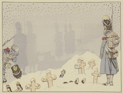 La Batalla de Eylau, la más sangrienta de las victorias de Napoleón, 8 de febrero de 1807 de Onfray de Breville Job
