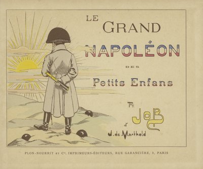 Portada de Le Grand Napoléon des Petits Enfants de Onfray de Breville Job