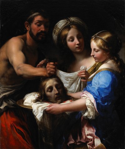 Salomé con la cabeza de San Juan Bautista, c.1680 de Onorio Marinari