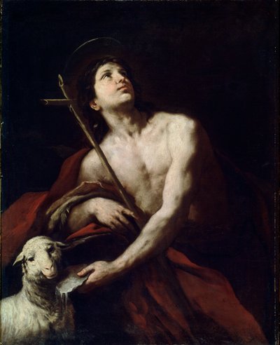 San Juan Bautista, siglo XVII de Orazio Ferraro