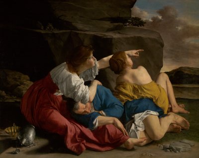 Lot y sus hijas, c.1622 de Orazio Gentileschi