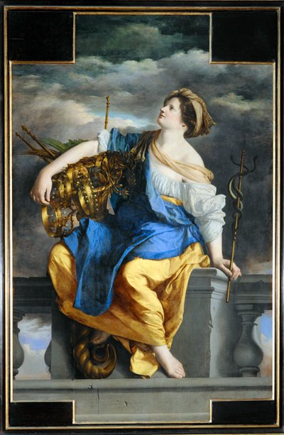 La felicidad pública triunfa sobre el peligro (pintura sobre lienzo) de Orazio Gentileschi