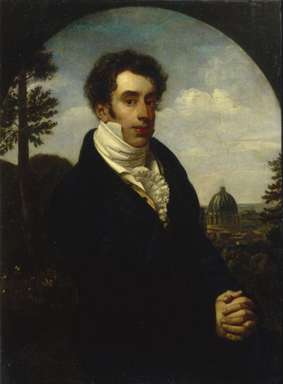 Retrato del Príncipe Alexander Mikhailovich Golitsyn 1798-1858, 1819 de Orest Adamovich Kiprensky