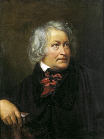 Retrato del escultor Bertel Thorvaldsen, 1833 de Orest Adamovich Kiprensky