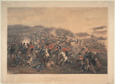 La Batalla de Balaclava el 25 de octubre de 1854, 1855 de Orlando Norie