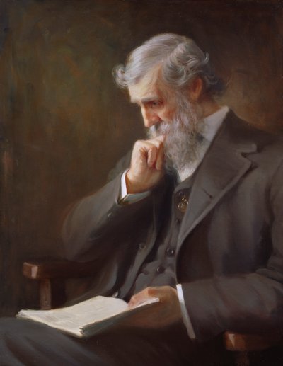 John Muir, c. 1917 de una fotografía de 1909 de Orlando Rouland