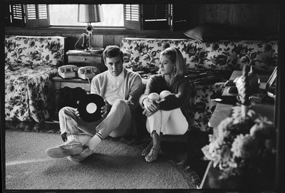 Burt Bacharach en casa con Angie Dickinson de Orlando Suero