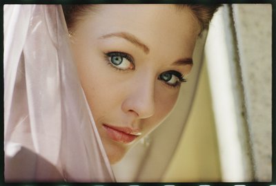 Christine Kaufamann filmando "Taras Bulba," 1962 de Orlando Suero