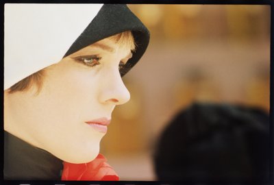 Julie Andrews en el set de 