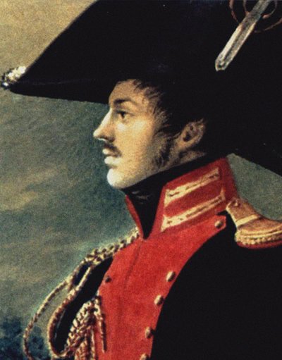 Retrato de Pavel Ivanovich Pestel 1793-1826 (detalle), 1813 de Orlowski