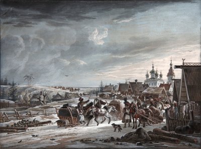 Invierno, 1825 de Orlowski