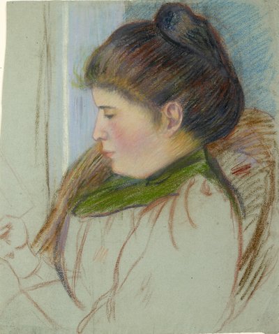 Cabeza de Esther L. Pissarro, c1920-1940 de Orovida Camille Pissarro